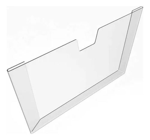 Display Parede A4 Porta Folhas Kit110 Com Fita Dupla Face