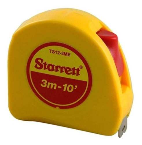 Trena De Bolso Starrett 3m - Starrett - Kts12-3me-s