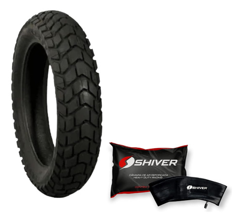 Pneu Pirelli 110/90-17 Mt60 (tt) 60p Nxr Bros 150 + Camara.