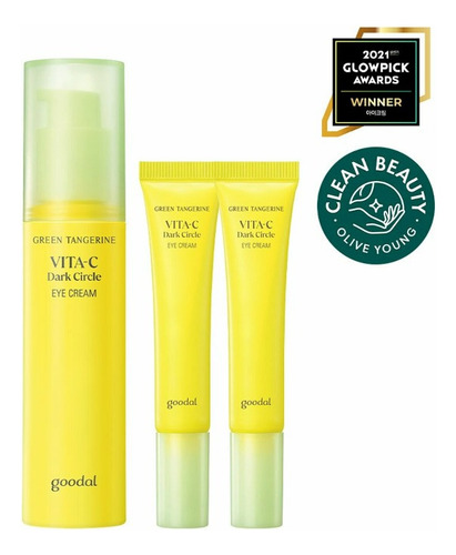 Goodal Green Tangerine Vita C Dark Circle Eye Cream 30ml Set