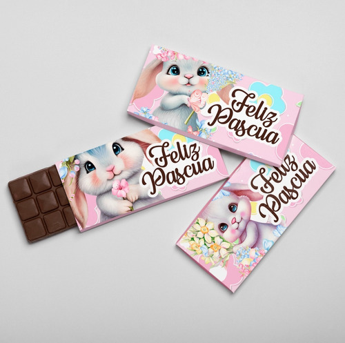 Kit Imprimible Chocolatines Pascua 15 Modelos Pdf