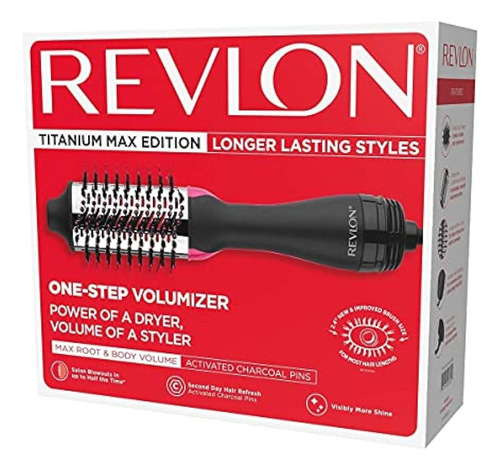 Revlon One -step Hair Dryer And Volumizer Hot Air Brush, Tit
