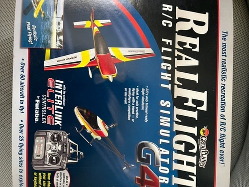 Realflight G4 - Simulator R/c Control & 4 Cd Usb