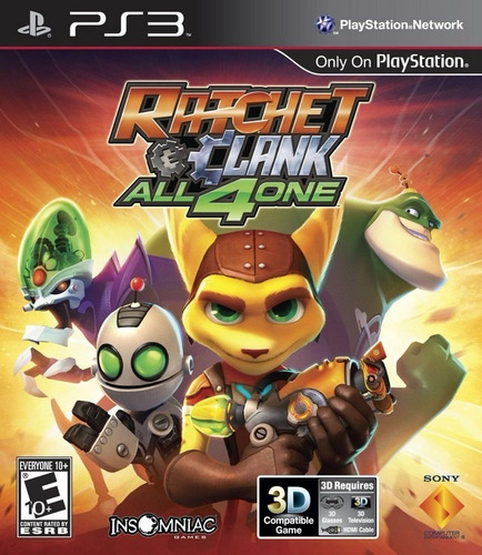 Ratchet And Clank All 4 One Fisico Nuevo Ps3 Dakmor