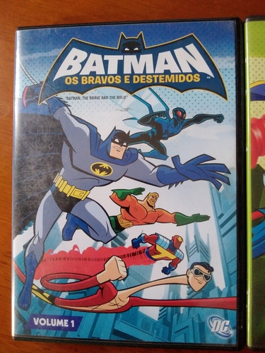 Dvd * Batman Os Bravos E Destemidos * Volumes 1 E 2 (Usado)