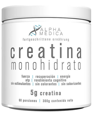 Creatina Monohidratada 300gr 60 Servicios - Alpha Medica