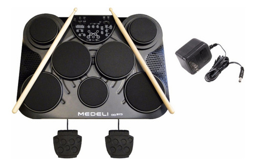 Medeli Dd315 Bateria Electronica Octopad C/pedales Baquetas