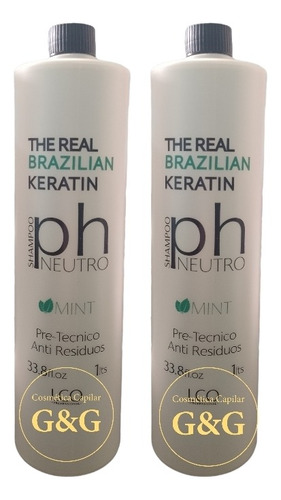  2 Shampoo Neutro Ph De 1lt