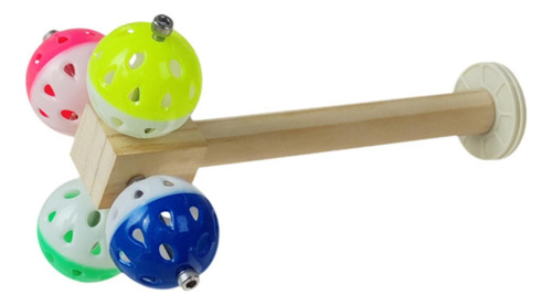 Rama De De Pájaros Perioete De Juguete De Madera Jugando