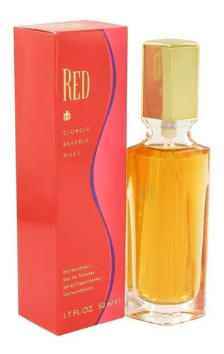 Perfume Giorgio Beverly Hills Rojo para Mujer 50ml Edt -