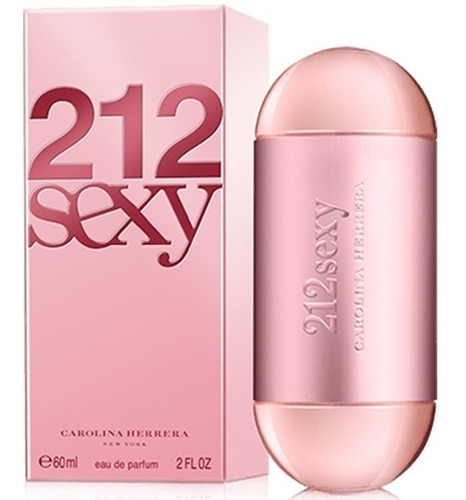 Carolina Herrera 212 Sexy Vazio Com Caixa Original 60ml