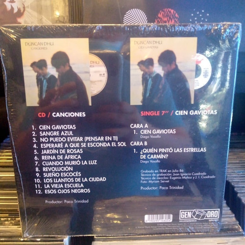 Duncan Dhu Cien Gaviotas Single 7 / Canciones Cd