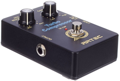 Imagen 4 de 7 de Pedal De Efecto Para Guitarra Artec Se-cmp Turbo Compressor