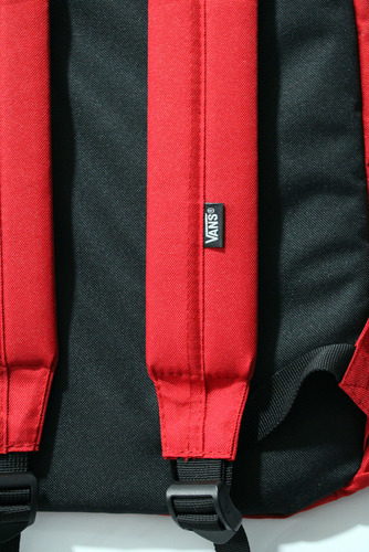 Mochila Vans Old Skool Boxed Vn0a7sch0p Color Rojo 22l Diseño De La Tela Lisa