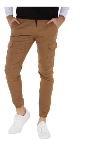 Jogger Tipo Cargo Para Hombre Quarry