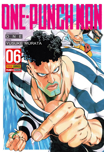 One-Punch Man Vol. 06, de One. Editora Panini Brasil LTDA, capa mole em português, 2016