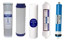Comprar Kit 5 Cartuchos Repuestos De Ósmosis Inversa 100gpd 5 Etapas