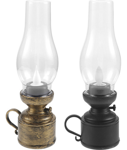 Lámpara De Aceite Vintage, Lámpara Electrónica De Queroseno