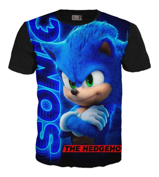 SUPFANS Camiseta Sonic Sonic The Erizo para niños y niñas