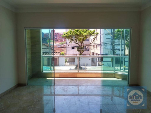 Casa Com 4 Dormitórios À Venda, 300 M² Por R$ 1.130.000,00 - Marapé - Santos/sp - Ca1210