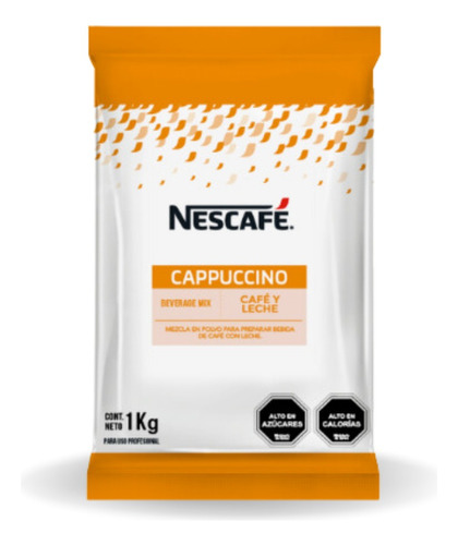 Café Nescafé Cappuccino Café Y Leche - 1 Kg