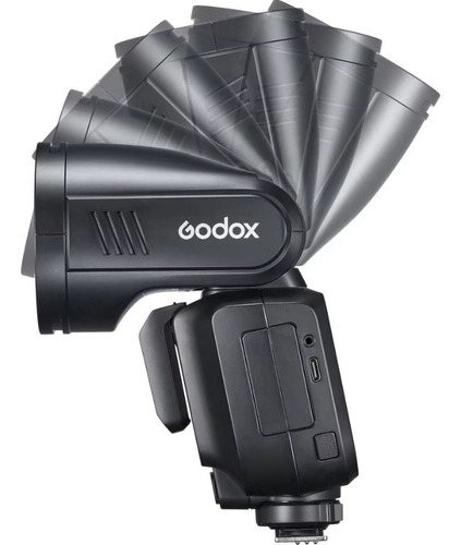 Flash Speedlite Godox V100 Ttl Para Nikon Com Nota Fiscal