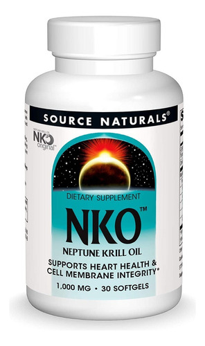 Aceite Krill 30cap Source Natur - - Unidad A $7197