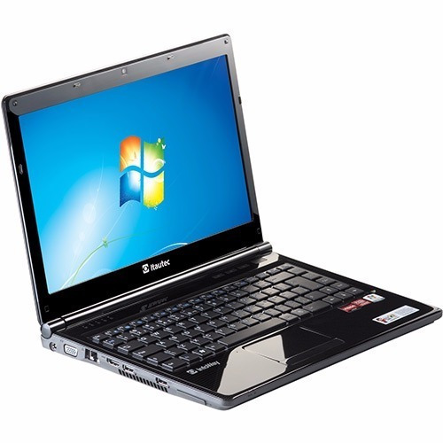 Notebook Itautec Dual Core 2gb Hd 320gb 14pol - Promoção