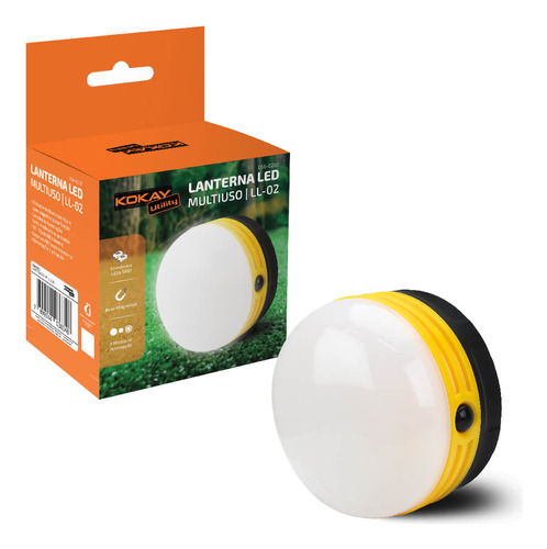 Lâmpada Camping Led Pesca Barraca Lanterna Iluminação 5 Leds