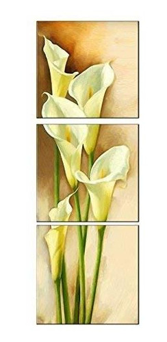 Amoy Art Art-3 Pieza Amarillo Calla Lily