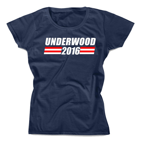 Playera House Of Cards Underwood 2016 Frank Underwood Mujer