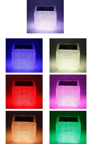 Linterna Solar Para Acampar, Plegable, Resistente Al Agua,