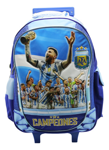 Mochila 18  Carrito Afa Selección Messi Copa Argentina