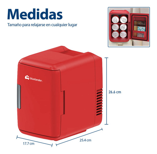 2 Mini Refrigeradores Frigobar 4l 6 Latas Casa Auto Cocina