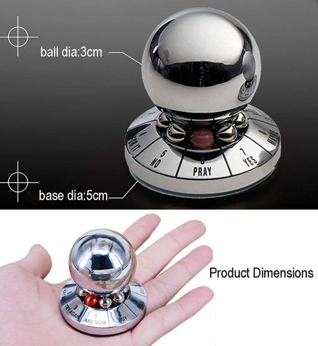 Decision Maker Metal Ball: Stress Relief Office Ner Toy