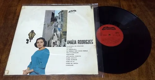 Amalia Rodrigues Fado E Touros Disco Vinilo Lp Portugal (Usado)