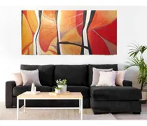 Comprar Cuadro Pintado Mano Abstracto Texturado Moderno Grande Arte