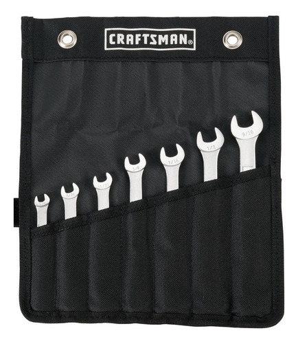 Llaves Combinadas Métricas En Pulgadas 7 Piezas Craftsman (Reacondicionado)