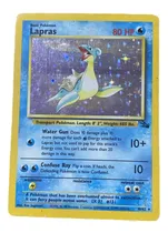 Comprar Lapras 10\u002F62 Pokemon Tcg Carta Holo Rare Fossil