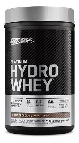 Platinum Hydro Whey (820g) - Sabor: Turbo Chocolate