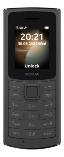 Nokia 110 4G 128 MB negro 48 MB RAM