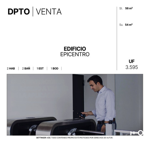 Departamento En Venta - Edificio Epicentro