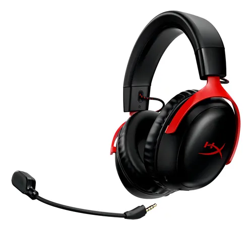 Imagem do produto Headset Gamer Sem Fio - HyperX Cloud III Wireless (Vermelho/Preto) em Mercado Livre