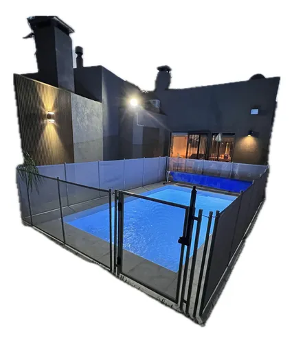 Piscina De Fibra 5.80 X 3.70 De 1.55 De Profundidad