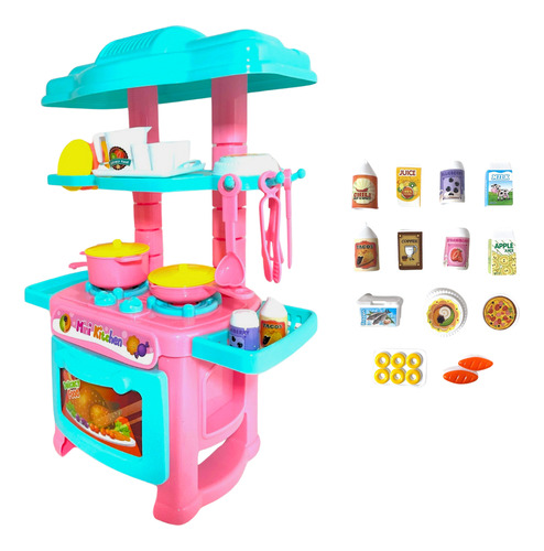 Juego Pequeño Para Niñas Cocinita De Juguete Pequeña