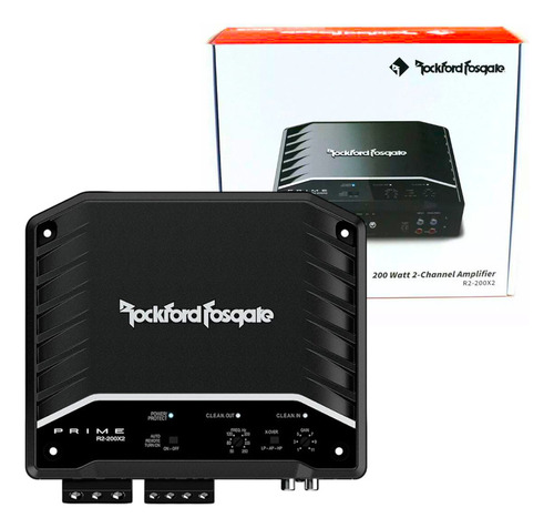 Amplificador Rockford Fosgate R2-200x2 200w Clase D 2 Ch
