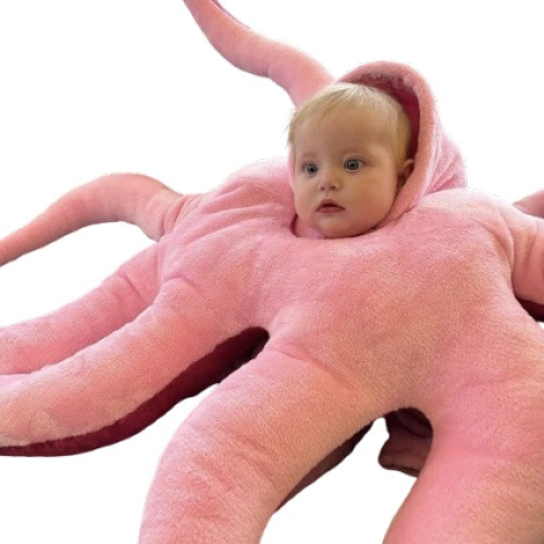 Divertida Muñeca De Peluche, Almohada, Lindo Pulpo Gigante