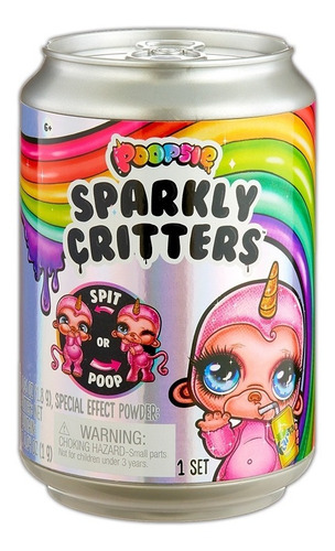 Poopsie Sparkly Critters Coleccionable Slime Glitter