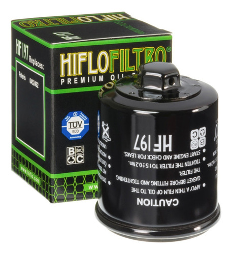 Filtro Aceite Para Moto Hyosung Gd250, Polaris, Pgo, Hf197.