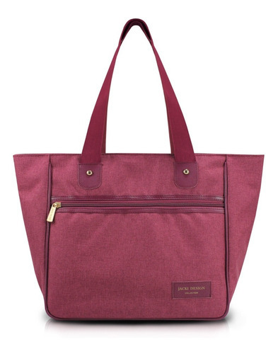 Bolsa Passeio Casual Grande Be You Jacki Design - Abc19823 Cor Vinho